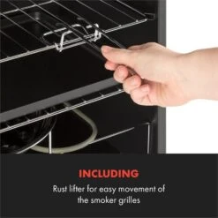 Flintstone Räucherofen 1600W Thermometer Edelstahl Elektrisch -Optimal Küchengeräte Geschäft 10034702 yy 0007 logo Klarstein NES C16