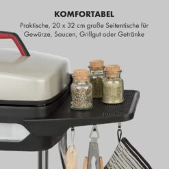 Gatsby Elektrogrill 2000W Antihaft-Grillfläche Seitentische -Optimal Küchengeräte Geschäft 10034707 de 0003 logo
