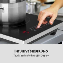 Cook N Roll Induktionskochfeld 2000W Timer 10 Stufen Bratenthermometer -Optimal Küchengeräte Geschäft 10034708 de 0006 logo