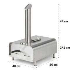 Diavolo Pizza-Pelletofen Inkl. Pizzastein Thermometer Edelstahl -Optimal Küchengeräte Geschäft 10034709 yy 0010 logo