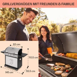 Tomahawk Gasgrill 5x3,6 KW + 2,7 KW Brenner 80x43,5 Cm Grill Edelstahl 14 Tomahawk Gasgrill 5x3,6 KW + 2,7 KW Brenner 80x43,5 Cm Grill Edelstahl -Optimal Küchengeräte Geschäft 10034712 de 0006 usp