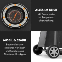 Vanquish Gasgrill 3 Edelstahlbrenner 3 X 3 KW 63,5 X 45 Cm Grillfläche 18 Vanquish Gasgrill 3 Edelstahlbrenner 3 X 3 KW 63,5 X 45 Cm Grillfläche -Optimal Küchengeräte Geschäft 10034805 de 0008 logo