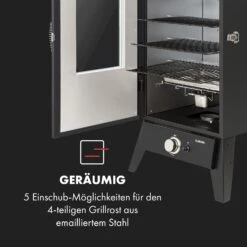 Pasadena Gas-Räuchergrill 2,5 KW Heizleistung 180 °C / 350 °F Max. -Optimal Küchengeräte Geschäft 10034818 de 0005 logo