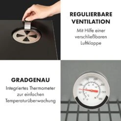 Pasadena Gas-Räuchergrill 2,5 KW Heizleistung 180 °C / 350 °F Max. -Optimal Küchengeräte Geschäft 10034818 de 0006 logo