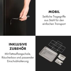 Pasadena Gas-Räuchergrill 2,5 KW Heizleistung 180 °C / 350 °F Max. -Optimal Küchengeräte Geschäft 10034818 de 0009 logo