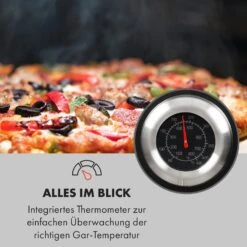 Pizzaiolo Pro Pizza-Gasgrill 76x143x66cm Schamottestein Stahl Mobil 17 Pizzaiolo Pro Pizza-Gasgrill 76x143x66cm Schamottestein Stahl Mobil -Optimal Küchengeräte Geschäft 10034844 de 0006 logo