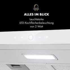 Contempo Neo Unterbau-Dunstabzugshaube 60cm 175m³/h LED Edelstahl Acryl Weiß -Optimal Küchengeräte Geschäft 10034961 de 0006 logo