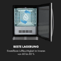 Steakhouse Pro Fleischreifeschrank 98 Ltr 1-25°C Touch Edelstahltür -Optimal Küchengeräte Geschäft 10035176 de 0007 logo