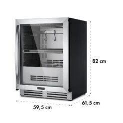 Steakhouse Pro Fleischreifeschrank 98 Ltr 1-25°C Touch Edelstahltür -Optimal Küchengeräte Geschäft 10035176 yy 0009 logo Karstein Steakhouse Pro Reifeschrank