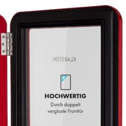 PopLife Getränkekühler Kühlschrank 70 Liter 0-10 °C Retro-Design LED -Optimal Küchengeräte Geschäft 10035177 de 0006 logo