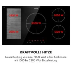 Delicatessa 90 Hybrid Einbaukochfeld Induktion 5 Zonen 7400W -Optimal Küchengeräte Geschäft 10035181 de 0004 logo