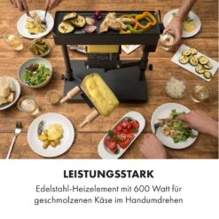 Appenzell XL Raclette Mit Grill 600 W Thermostat 2 Käseträger -Optimal Küchengeräte Geschäft 10035218 de 0002 logo