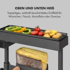 Appenzell XL Raclette Mit Grill 600 W Thermostat 2 Käseträger -Optimal Küchengeräte Geschäft 10035218 de 0004 logo