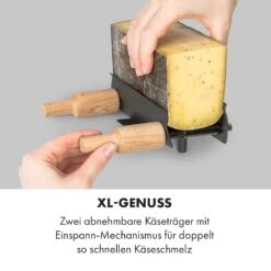 Appenzell XL Raclette Mit Grill 600 W Thermostat 2 Käseträger -Optimal Küchengeräte Geschäft 10035218 de 0005 logo
