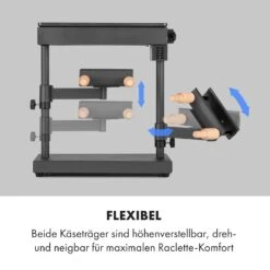 Appenzell XL Raclette Mit Grill 600 W Thermostat 2 Käseträger -Optimal Küchengeräte Geschäft 10035218 de 0007 logo
