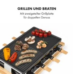 Tournedo Raclette 1200W Aluminiumguss 8 Personen Holz-Dekor 13 Tournedo Raclette 1200W Aluminiumguss 8 Personen Holz-Dekor -Optimal Küchengeräte Geschäft 10035219 de 0003 logo