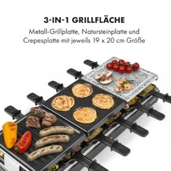 Fonduelette XL 3-in-1 Raclettegrill Fondue Naturstein 1650W 12 Pers 13 Fonduelette XL 3-in-1 Raclettegrill Fondue Naturstein 1650W 12 Pers -Optimal Küchengeräte Geschäft 10035220 de 0003 logo