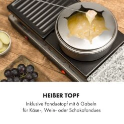 Fonduelette XL 3-in-1 Raclettegrill Fondue Naturstein 1650W 12 Pers 14 Fonduelette XL 3-in-1 Raclettegrill Fondue Naturstein 1650W 12 Pers -Optimal Küchengeräte Geschäft 10035220 de 0004 logo