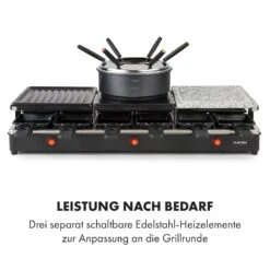 Fonduelette XL 3-in-1 Raclettegrill Fondue Naturstein 1650W 12 Pers 16 Fonduelette XL 3-in-1 Raclettegrill Fondue Naturstein 1650W 12 Pers -Optimal Küchengeräte Geschäft 10035220 de 0006 logo