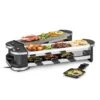 Tenderloin 50/50 Raclette-Grill 1200W 8 Personen Natursteinplatte Metallgrillplatte -Optimal Küchengeräte Geschäft 10035260 yy 0001 titel