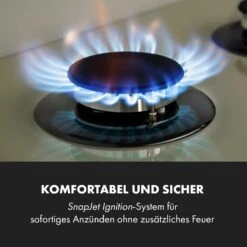 Victoria 4 Zonen Gaskochfeld 4-flammig Sabaf-Brenner Glaskeramik 16 Victoria 4 Zonen Gaskochfeld 4-flammig Sabaf-Brenner Glaskeramik -Optimal Küchengeräte Geschäft 10035270 de 0005 logo