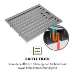 Purista Americana Dunstabzugshaube Baffle-Filter 306 M³/h -Optimal Küchengeräte Geschäft 10035340 de 0003 logo