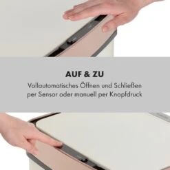 Royal Trash Rose Gold Sensor-Mülleimer 72 Liter Edelstahl -Optimal Küchengeräte Geschäft 10035364 de 0007 logo