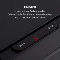 Royal Trash Matte Black Sensor-Mülleimer 72 Liter Edelstahl 18 Royal Trash Matte Black Sensor-Mülleimer 72 Liter Edelstahl -Optimal Küchengeräte Geschäft 10035365 de 0006 logo