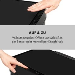 Royal Trash Matte Black Sensor-Mülleimer 72 Liter Edelstahl 19 Royal Trash Matte Black Sensor-Mülleimer 72 Liter Edelstahl -Optimal Küchengeräte Geschäft 10035365 de 0007 logo
