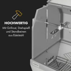 Sauenland Pro XL Spanferkelgrill Drehspieß 15W 4 Rollen Edelstahl -Optimal Küchengeräte Geschäft 10035373 de 0003 logo