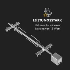 Sauenland Pro XL Spanferkelgrill Drehspieß 15W 4 Rollen Edelstahl -Optimal Küchengeräte Geschäft 10035373 de 0005 logo