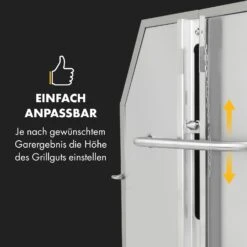 Sauenland Pro XL Spanferkelgrill Drehspieß 15W 4 Rollen Edelstahl -Optimal Küchengeräte Geschäft 10035373 de 0006 logo