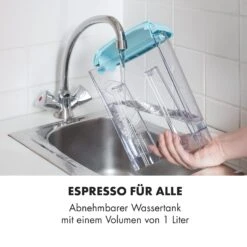 Espressionata Gusto Espressomaschine 1100W 15 Bar Druck -Optimal Küchengeräte Geschäft 10035377 de 0005 logo