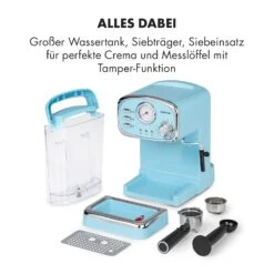 Espressionata Gusto Espressomaschine 1100W 15 Bar Druck -Optimal Küchengeräte Geschäft 10035377 de 0008 logo