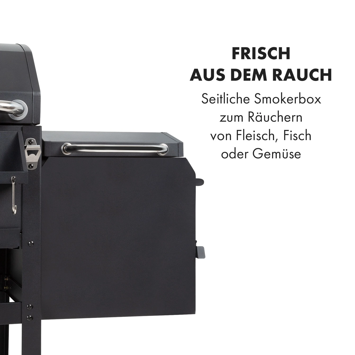 Kingsville Smoker Kombigrill Gas Kohle Smoker 13,5kW 3+1 Brenner 6 Kingsville Smoker Kombigrill Gas Kohle Smoker 13,5kW 3+1 Brenner – Bild 4
