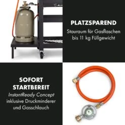 Kingsville Smoker Kombigrill Gas Kohle Smoker 13,5kW 3+1 Brenner 19 Kingsville Smoker Kombigrill Gas Kohle Smoker 13,5kW 3+1 Brenner -Optimal Küchengeräte Geschäft 10035409 de 0007 logo