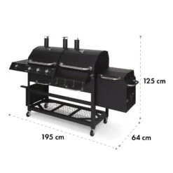 Kingsville Smoker Kombigrill Gas Kohle Smoker 13,5kW 3+1 Brenner 23 Kingsville Smoker Kombigrill Gas Kohle Smoker 13,5kW 3+1 Brenner -Optimal Küchengeräte Geschäft 10035409 yy 0011 logo
