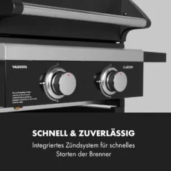 Valdosta 2.0 Gasgrill 2x3,6kW Brenner Edelstahl 18 Valdosta 2.0 Gasgrill 2x3,6kW Brenner Edelstahl -Optimal Küchengeräte Geschäft 10035413 de 0007 logo