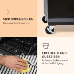 Valdosta 4.1 Gasgrill 4 X 2,8 KW + 2,5 KW Brenner Edelstahl Mobil 16 Valdosta 4.1 Gasgrill 4 X 2,8 KW + 2,5 KW Brenner Edelstahl Mobil -Optimal Küchengeräte Geschäft 10035415 de 0007 logo