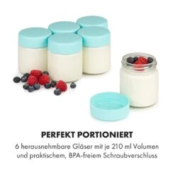 Gaia Greek Joghurt-Maker 1,26 L 6 Gläser Inkl. Sieb-Box 12 Gaia Greek Joghurt-Maker 1,26 L 6 Gläser Inkl. Sieb-Box -Optimal Küchengeräte Geschäft 10035435 de 0003 logo