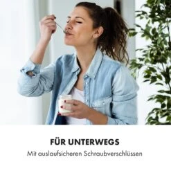 Gaia Greek Joghurt-Maker 1,26 L 6 Gläser Inkl. Sieb-Box 13 Gaia Greek Joghurt-Maker 1,26 L 6 Gläser Inkl. Sieb-Box -Optimal Küchengeräte Geschäft 10035435 de 0004 logo