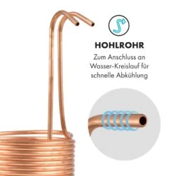 Chiller 10K Eintauchkühler Ø22,4 Cm 10 Schleifen -Optimal Küchengeräte Geschäft 10035448 de 0004 logo