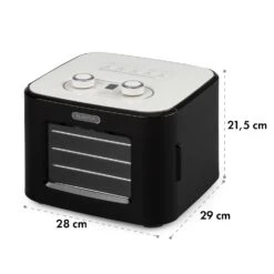 Tutti Frutti Dörrautomat 400W 35-80°C 8 Liter -Optimal Küchengeräte Geschäft 10035481 yy 0009 logo Klarstein Tutti Frutti Dehydrator Black