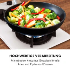 Goldflame Domino Gaskochfeld 2-flammig Messing-Brenner Glaskeramik -Optimal Küchengeräte Geschäft 10035498 de 0007 logo