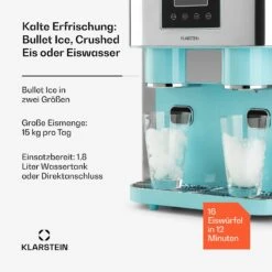 Eiszeit Crush Eiswürfelmaschine 2 Größen Crushed Ice -Optimal Küchengeräte Geschäft 10035509 de 0002 usp