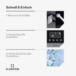 Eiszeit Crush Eiswürfelmaschine 2 Größen Crushed Ice -Optimal Küchengeräte Geschäft 10035509 de 0003 usp