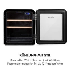 Vinetage 12 Getränkekühler Kühlschrank 48 Liter 4-22°C Retro-Design 13 Vinetage 12 Getränkekühler Kühlschrank 48 Liter 4-22°C Retro-Design -Optimal Küchengeräte Geschäft 10035568 de 0003 logo