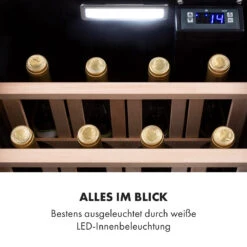 Vinetage 12 Getränkekühler Kühlschrank 48 Liter 4-22°C Retro-Design 16 Vinetage 12 Getränkekühler Kühlschrank 48 Liter 4-22°C Retro-Design -Optimal Küchengeräte Geschäft 10035568 de 0006 logo