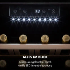 Vinetage 19 Uno Getränkekühler Kühlschrank 70 Ltr 4-22°C Retro-Design -Optimal Küchengeräte Geschäft 10035570 de 0006 logo