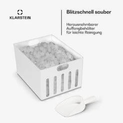 Icefestival Bullet Eiswürfelbereiter 400W 1,9l 20kg/24h -Optimal Küchengeräte Geschäft 10035578 de 0006 usp